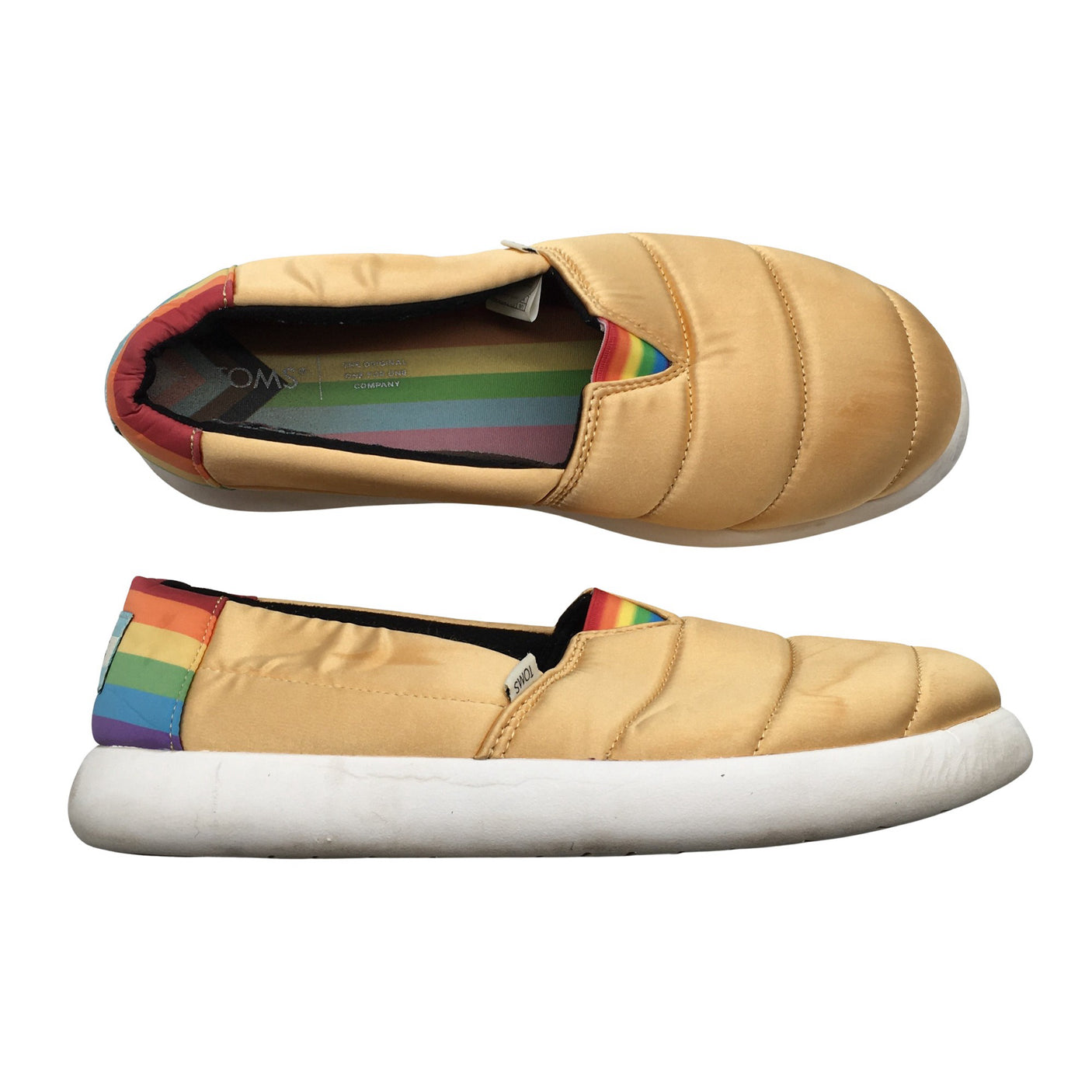 Naisten Toms - Loaferit, koko 42 - Keltainen (1)