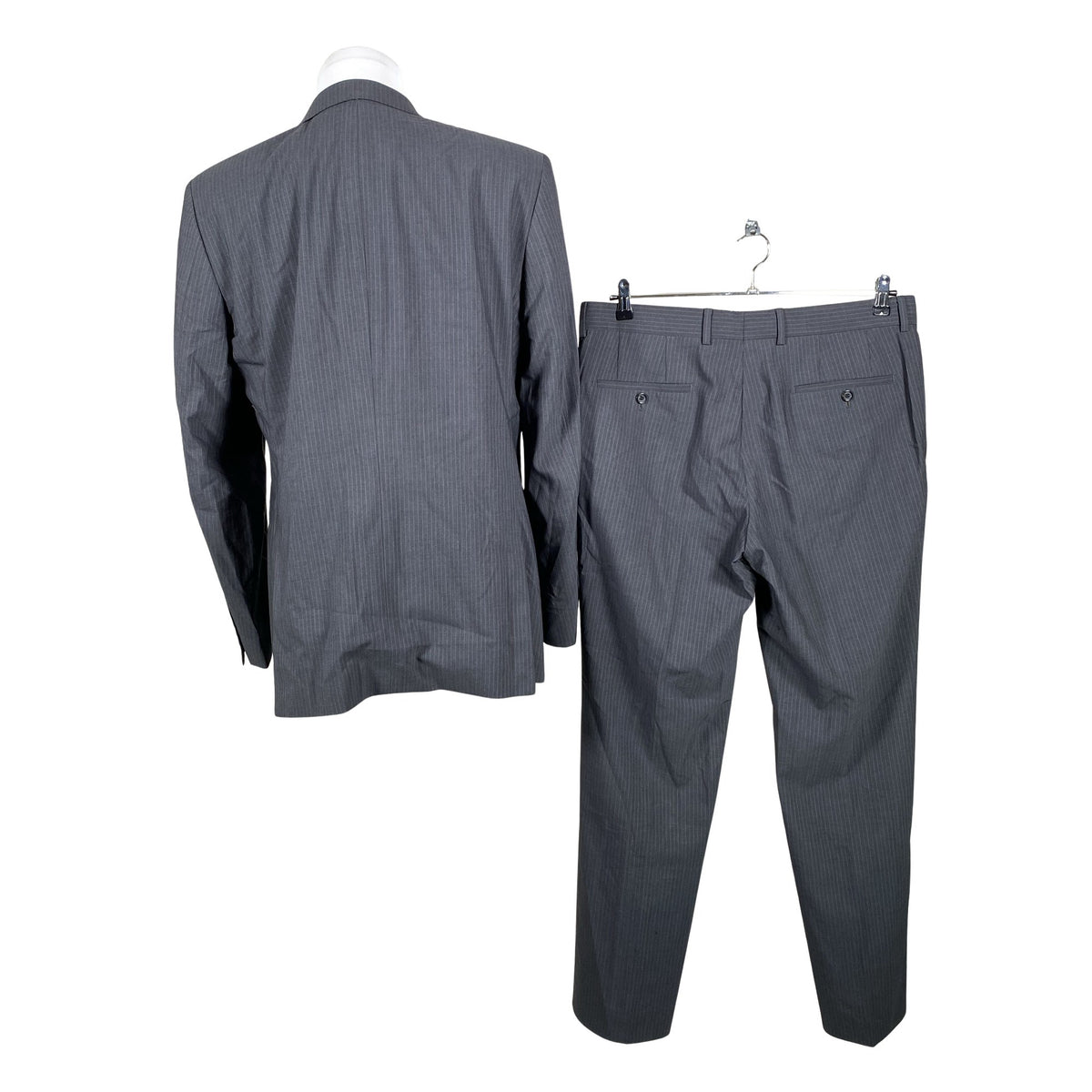 Miesten Hugo Boss - Puku, koko XL - Harmaa (3)