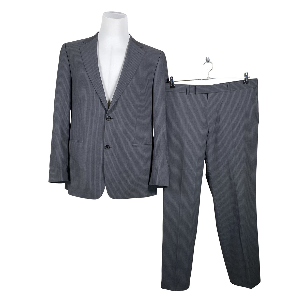 Miesten Hugo Boss - Puku, koko XL - Harmaa (1)
