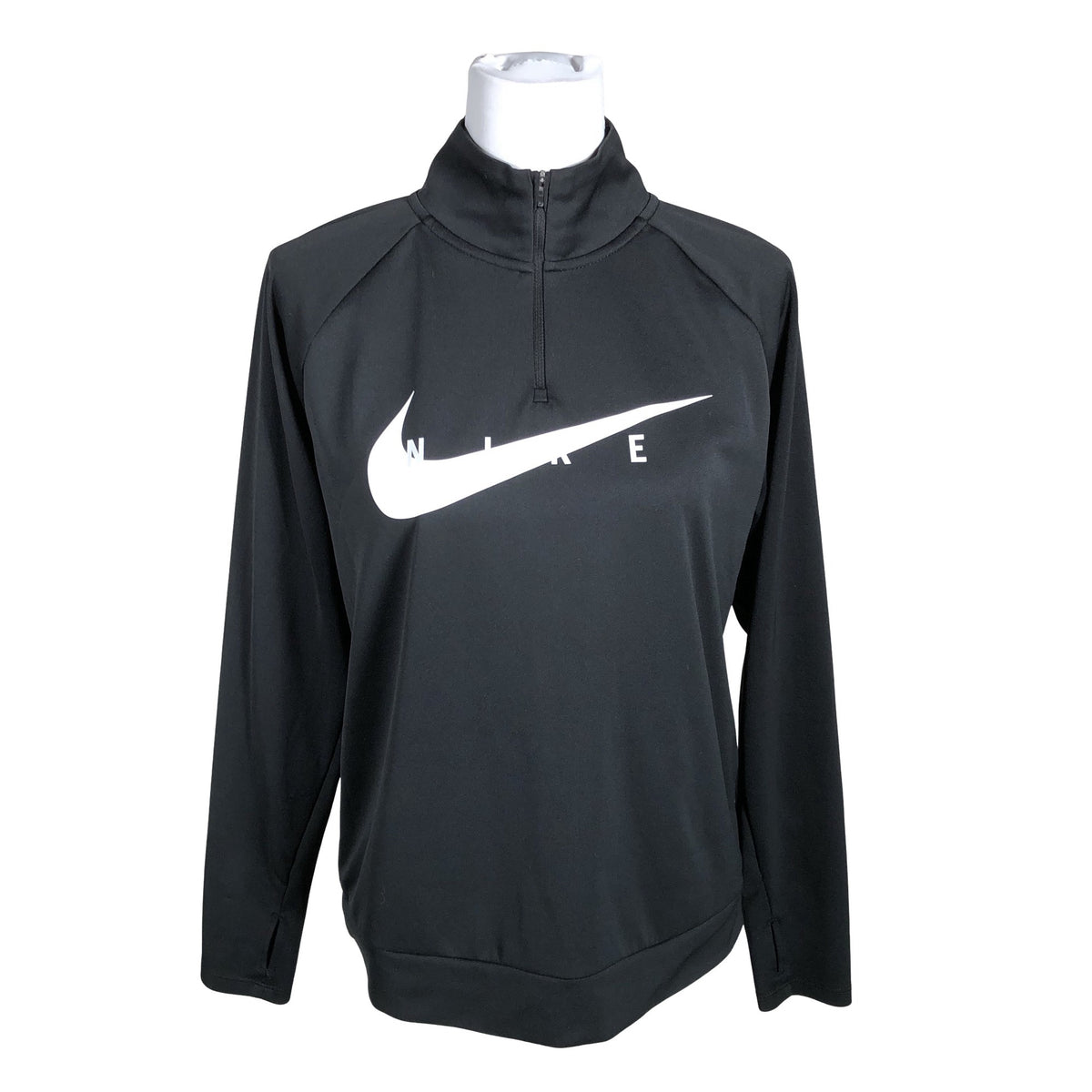 Naisten Nike - Urheilupaita, pitkät hihat, koko 38 - Musta (1)