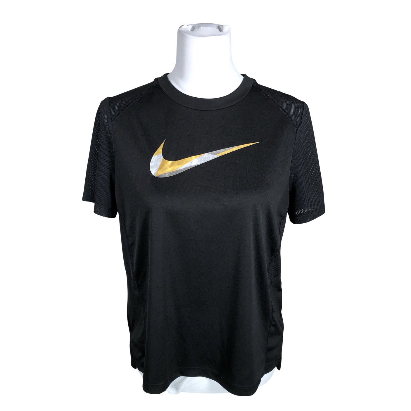 Naisten Nike - Urheilupaita, lyhyet hihat, koko 40 - Musta (1)