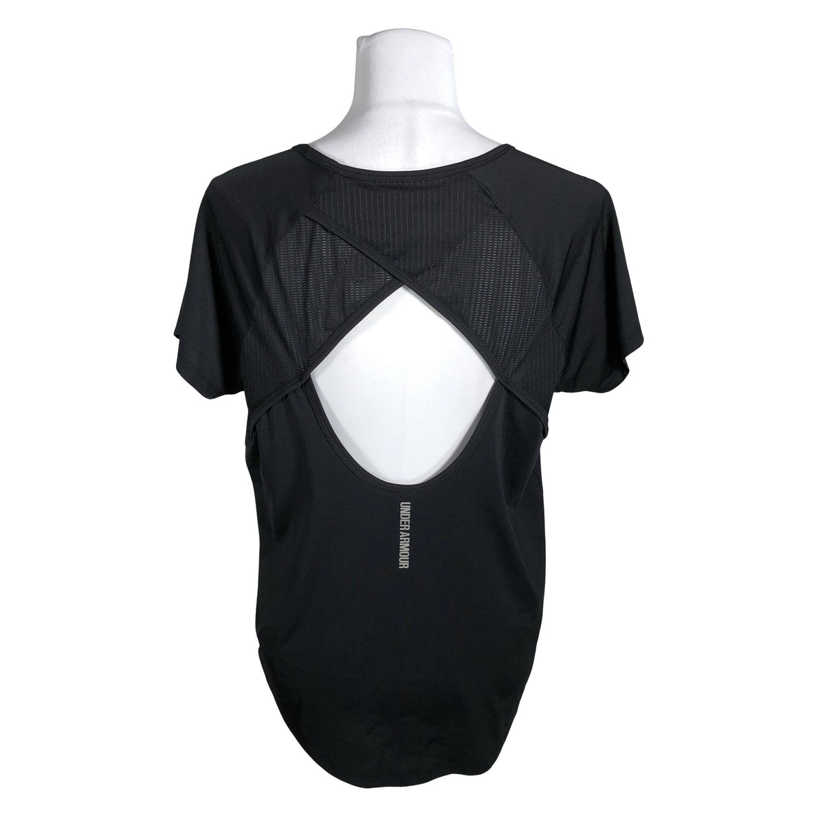 Naisten Under Armour - Urheilupaita, lyhyet hihat, koko 38 - Musta (2)