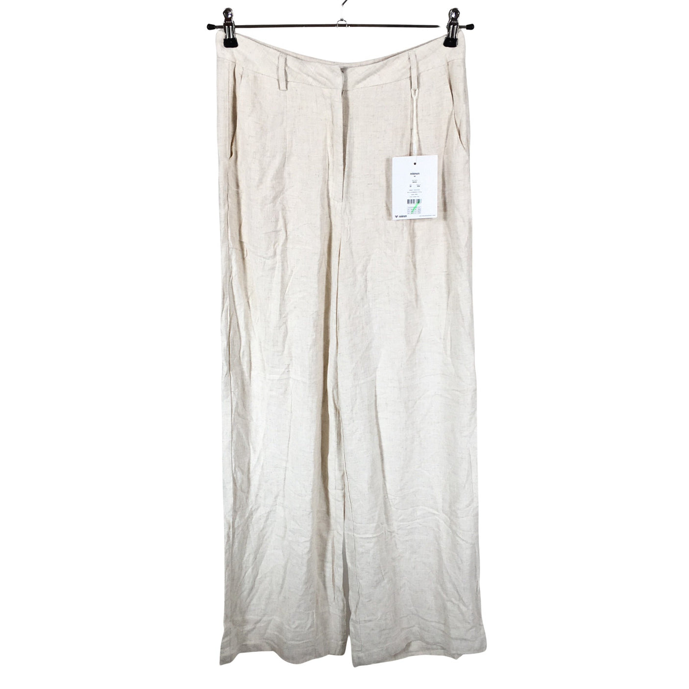 Naisten Minimum - Kangashousut, koko 38 - Beige (1)