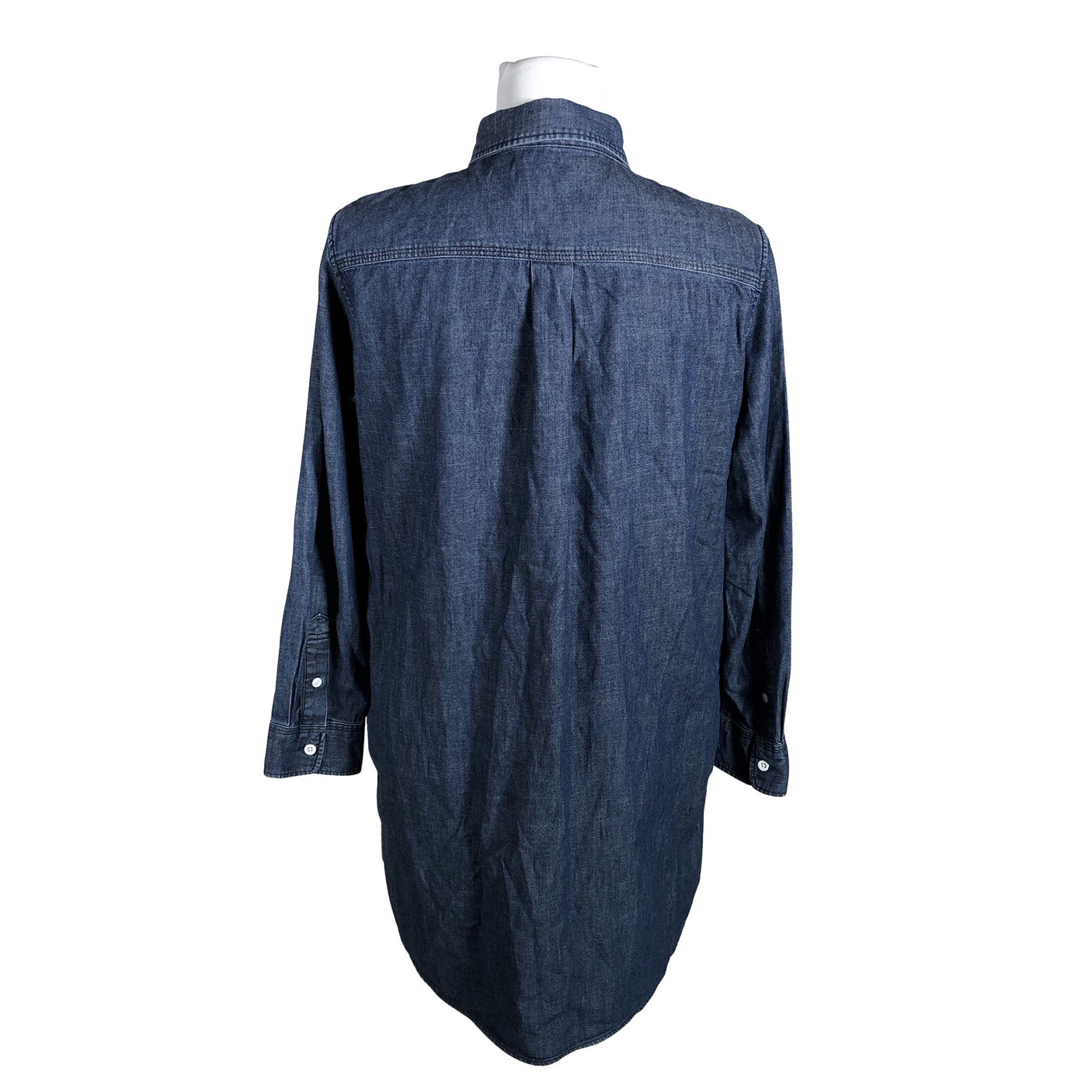 Naisten Uniqlo - Kangastunika, koko 40 - Sininen (2)