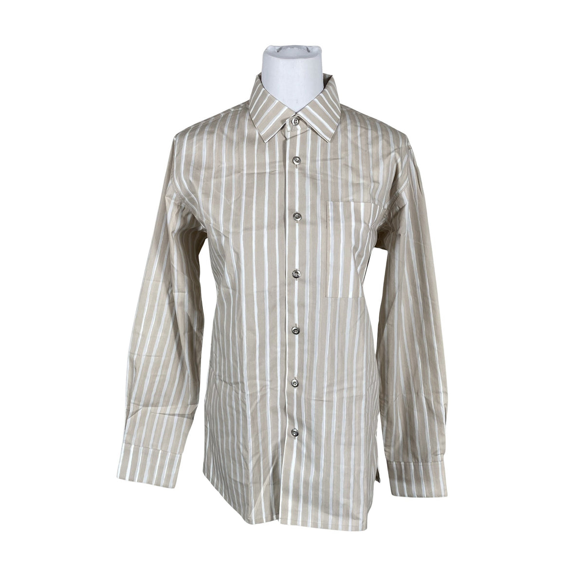 Naisten Marimekko - Kauluspaita, koko 34 - Beige (1)