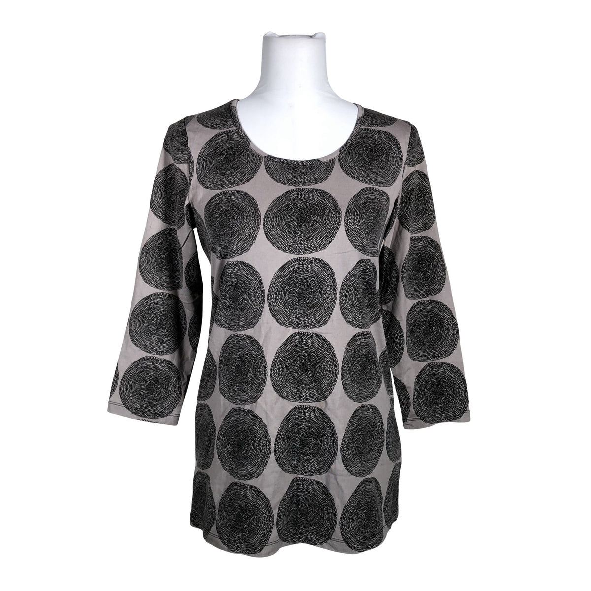 Naisten Marimekko - Trikoopaita, koko 38 - Harmaa (1)