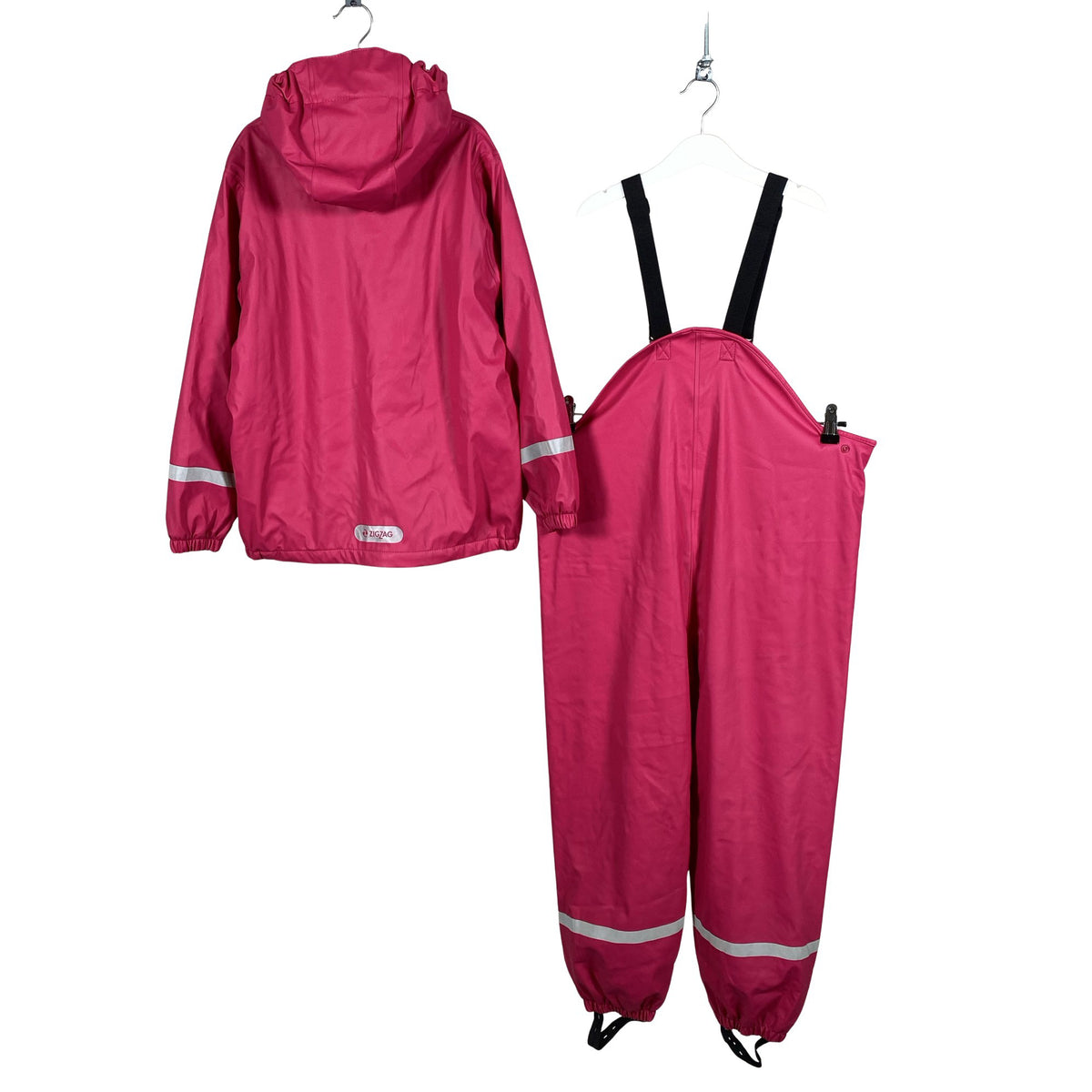 Tyttöjen Zig Zag - Sadeasu, koko 140 - 146 - Pinkki (2)