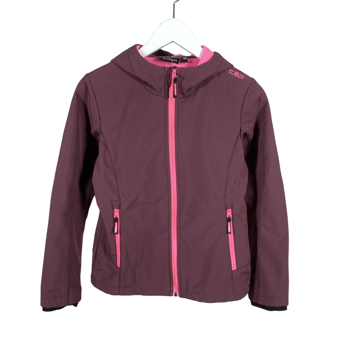 Tyttöjen CMP - Softshell-takki, koko 158 - 164 - Viininpunainen (1)