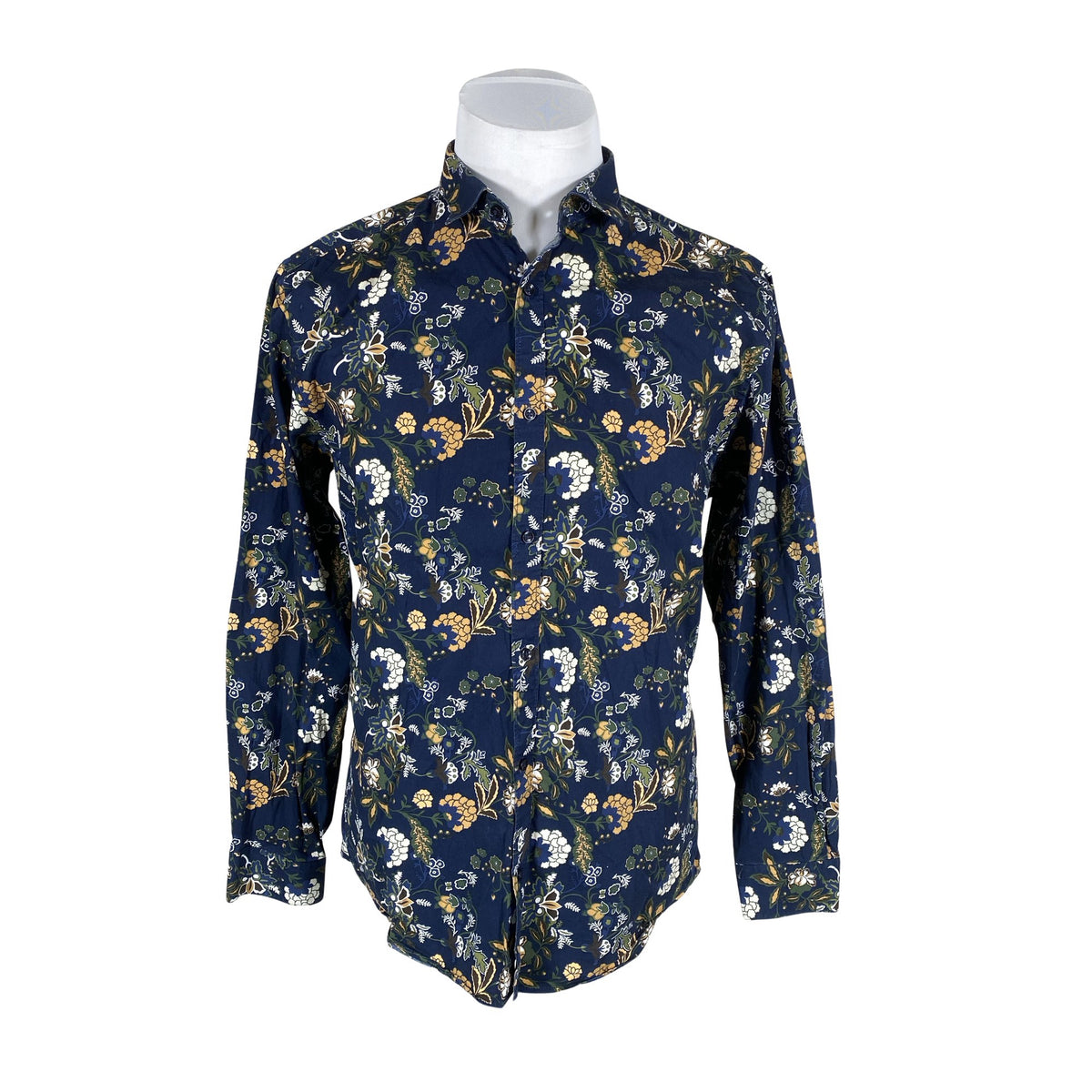 Miesten Jack & Jones - Kauluspaita, koko XL - Sininen (1)