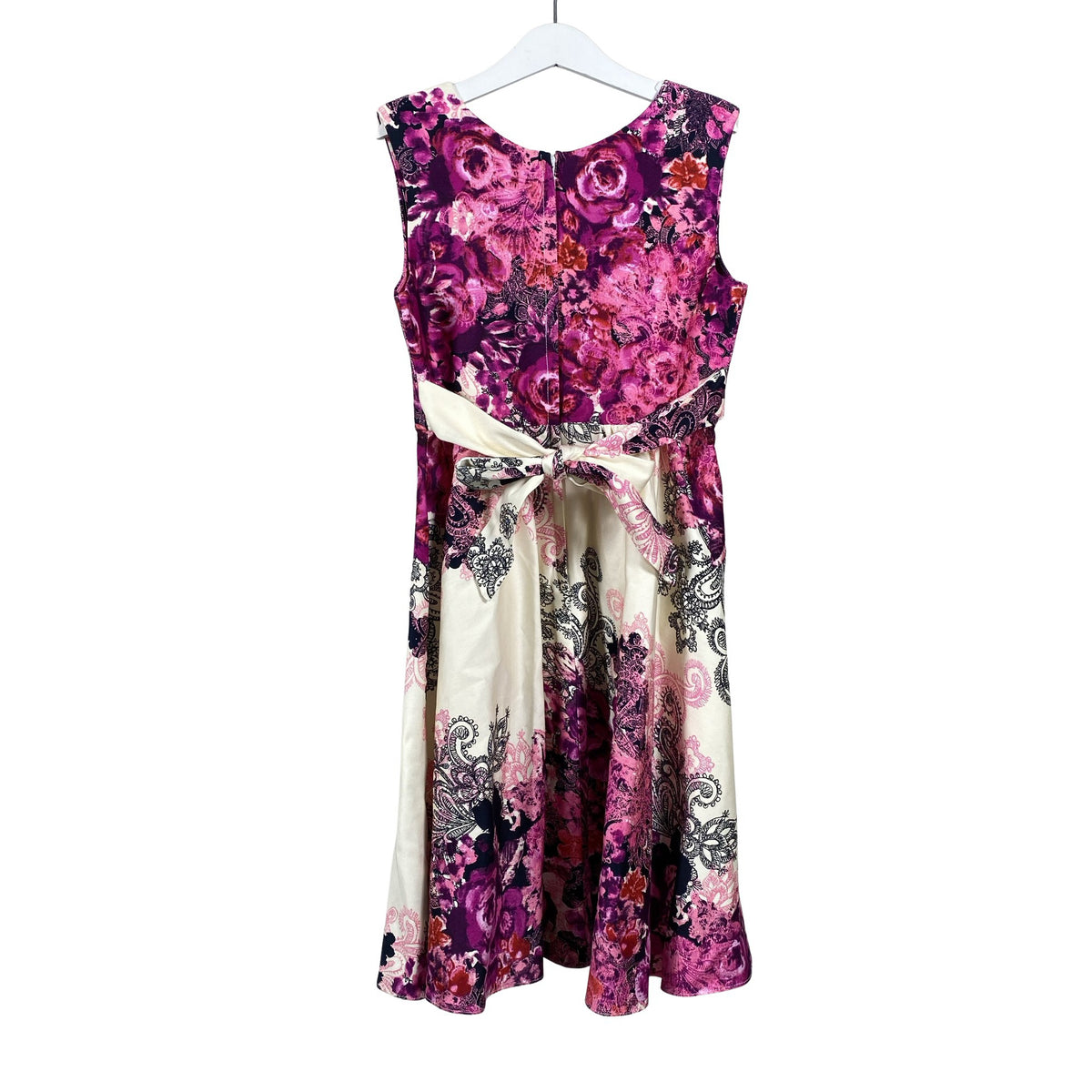 Tyttöjen Lady Vintage - Kangasmekko, koko 134 - 140 - Luonnonvalkoinen (2)