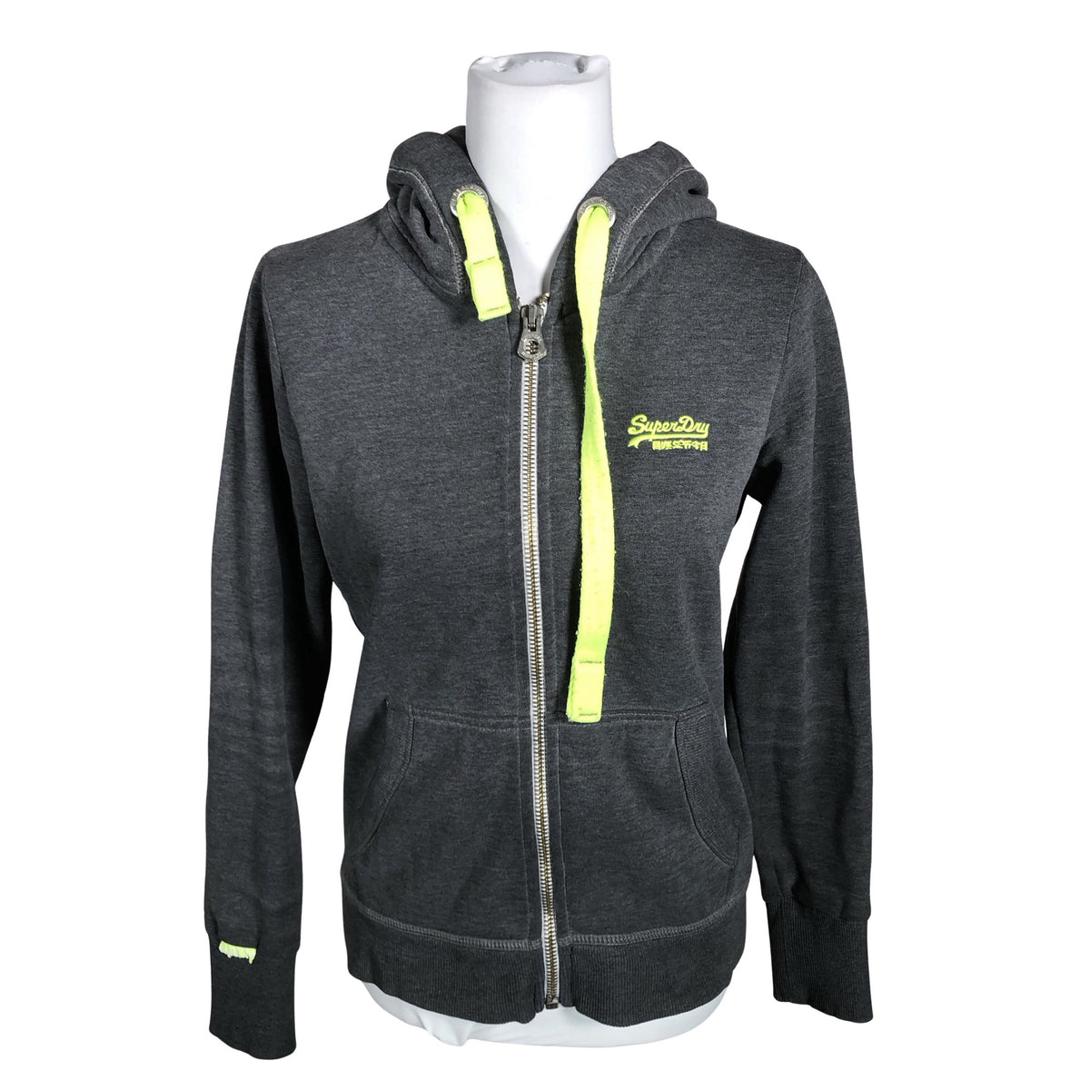 Naisten Superdry - Huppari, koko 38 - Harmaa (1)