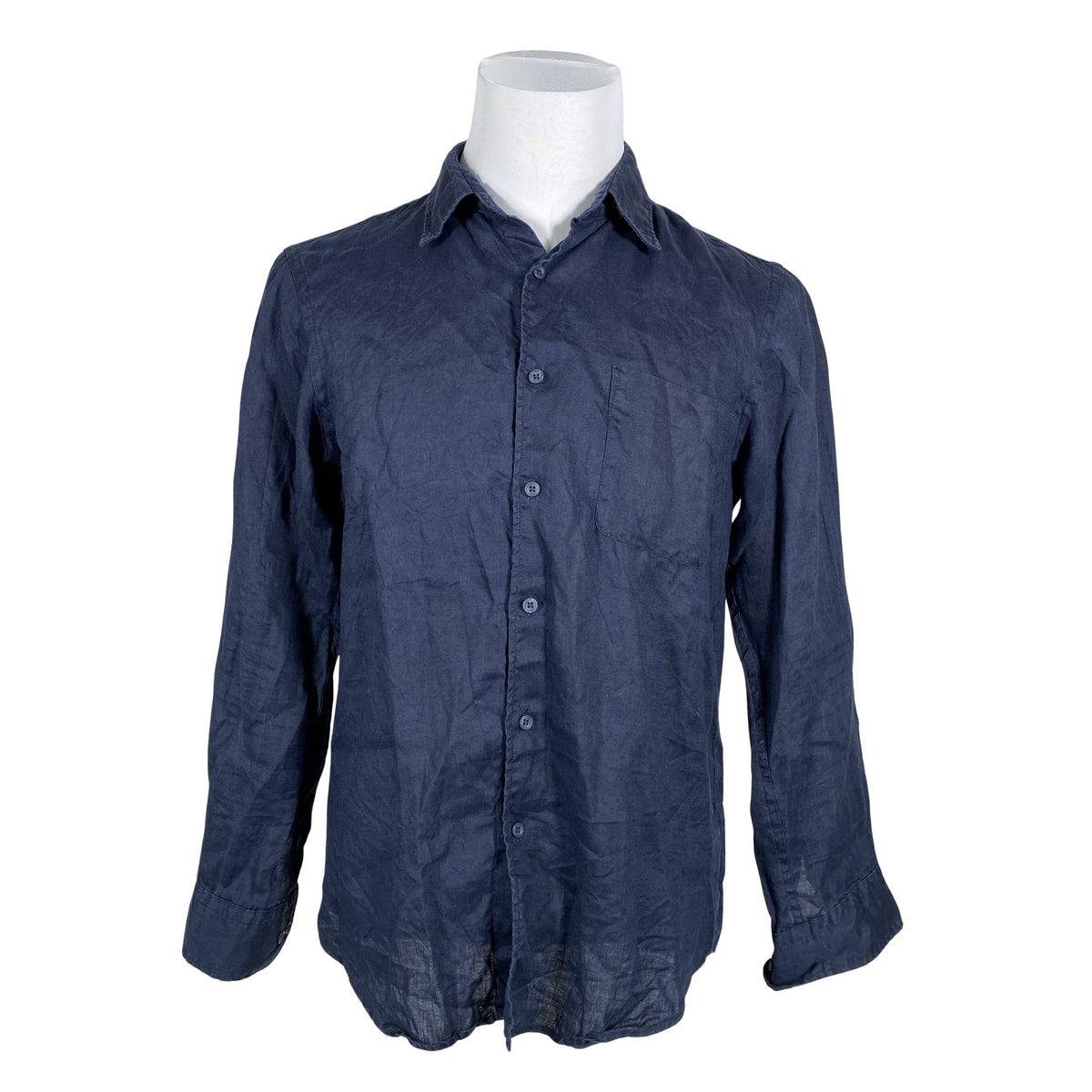 Miesten Uniqlo - Kauluspaita, koko L - Sininen (1)
