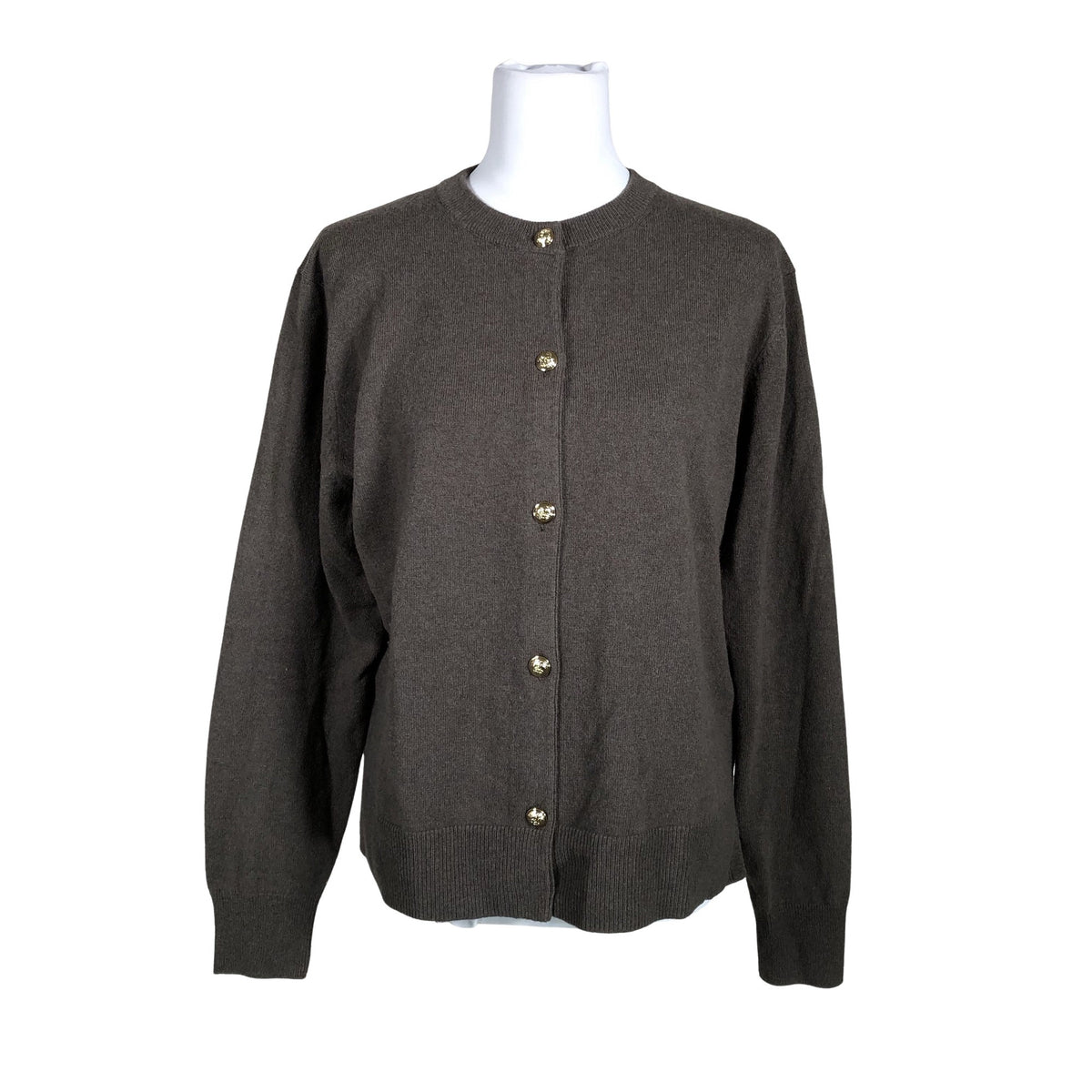 Naisten Massimo Dutti - Neuletakki, koko 40 - Harmaa (1)