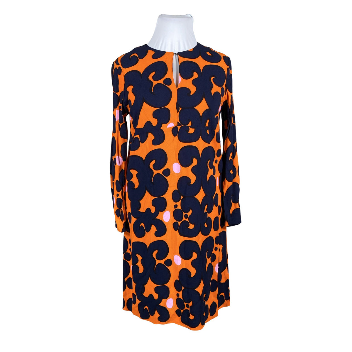Naisten Marimekko - Sifonkimekko, koko 44 - Sininen (1)