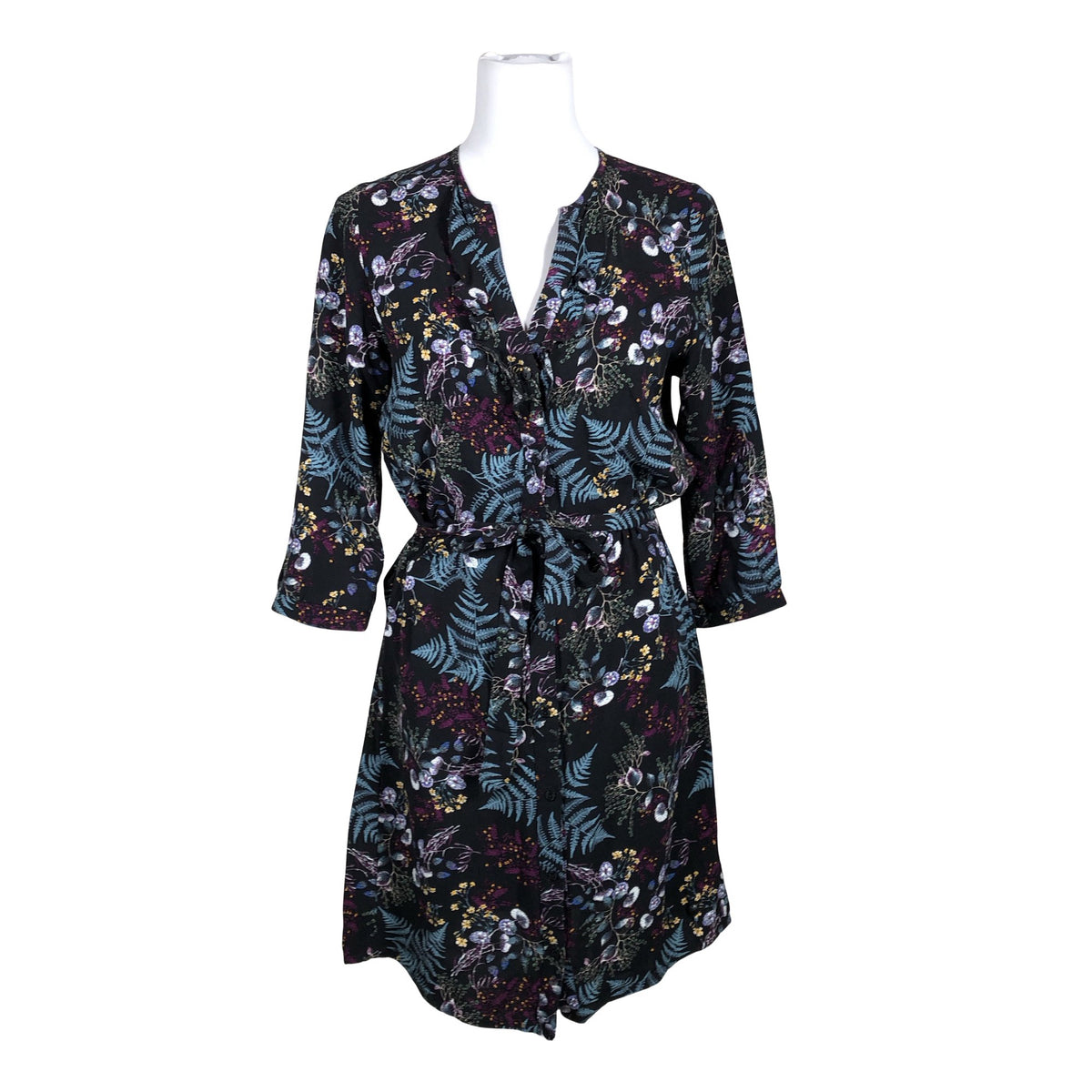 Naisten Garcia Jeans - Sifonkimekko, koko 38 - Musta (1)