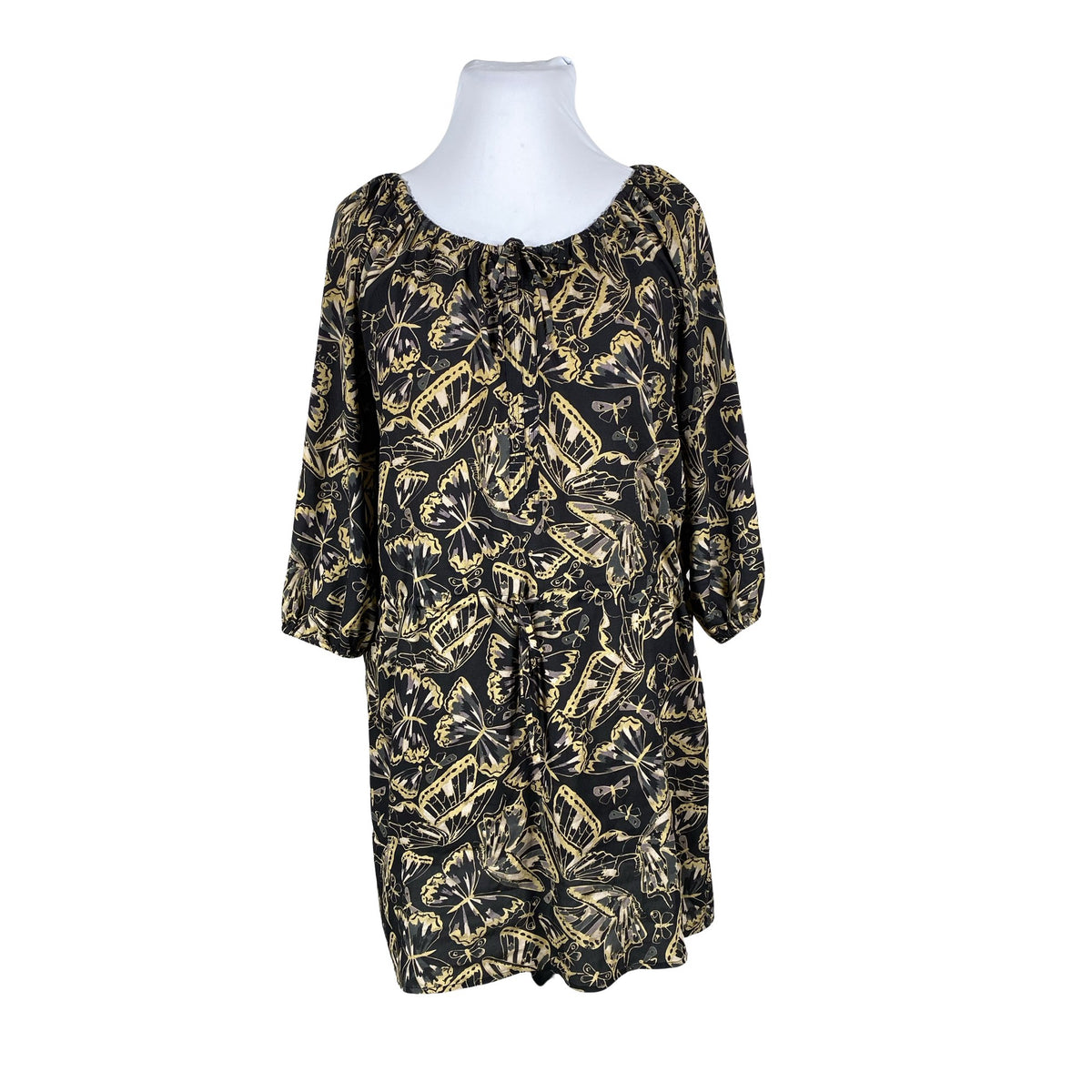 Naisten InWear - Sifonkimekko, koko 42 - Musta (1)