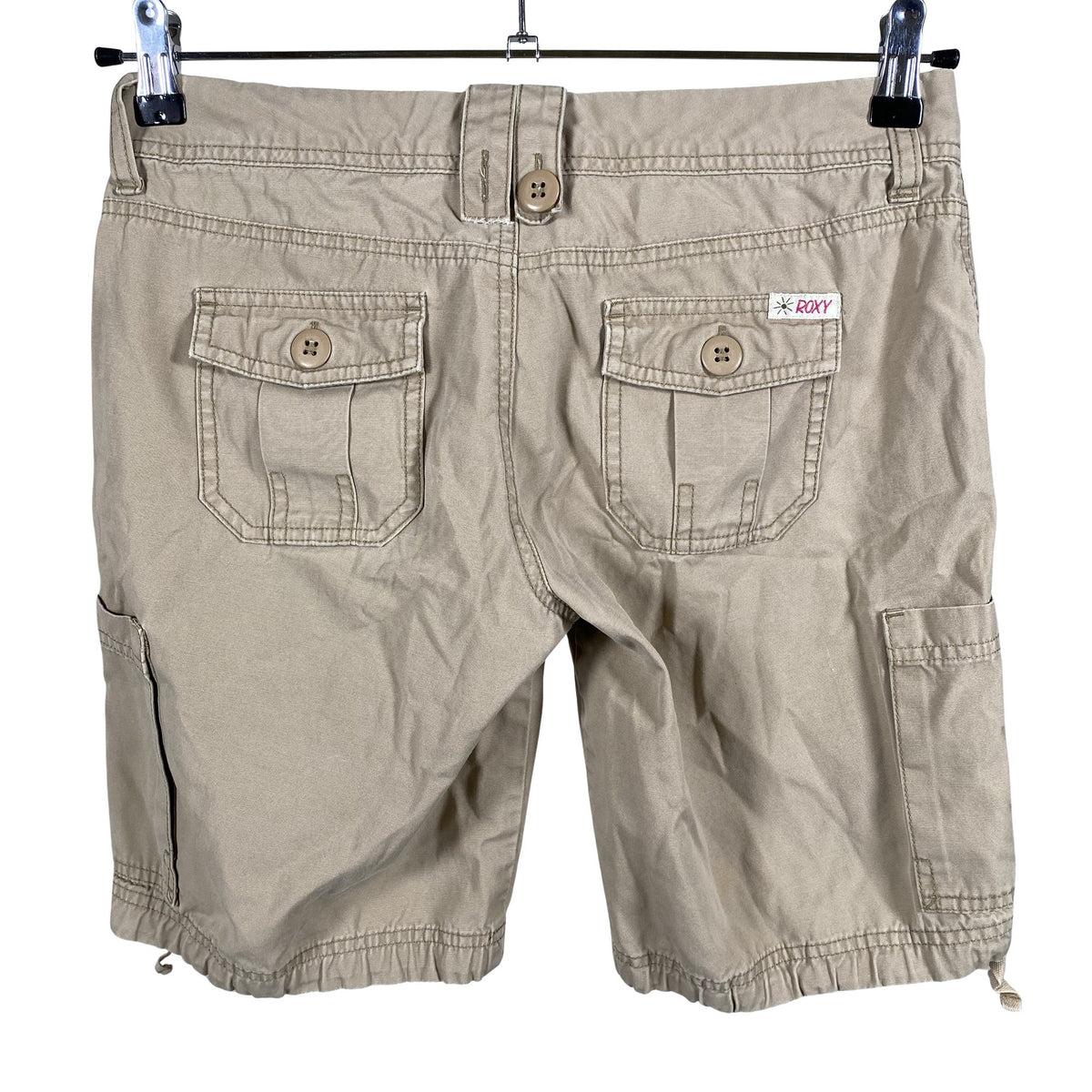 Naisten Roxy - Shortsit, koko 38 - Beige (2)