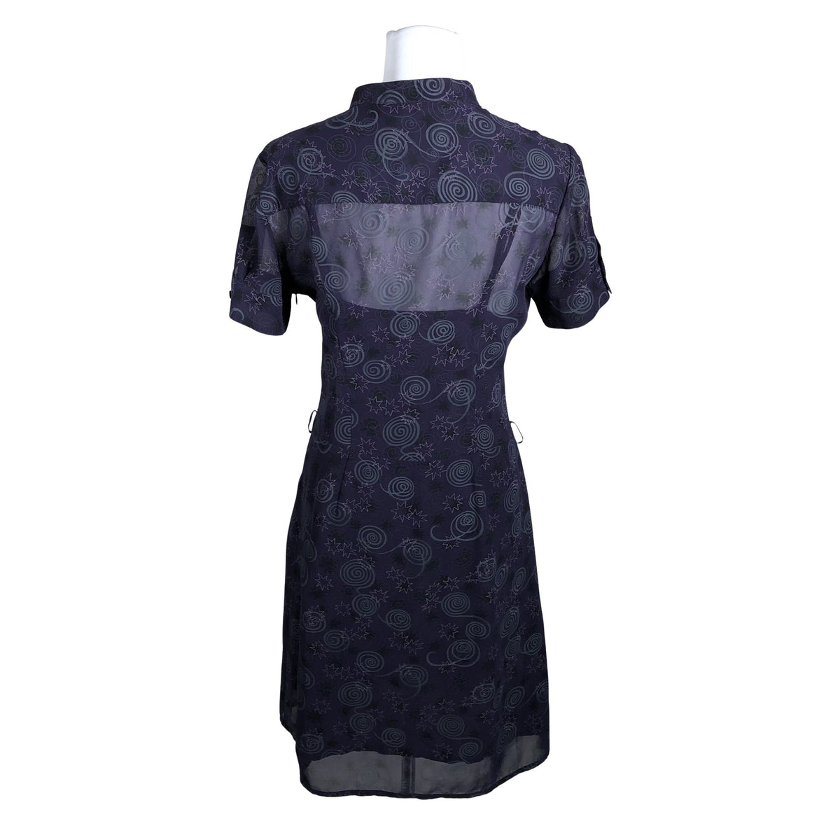 Naisten Miss Sixty - Sifonkimekko, koko 40 - Violetti (2)