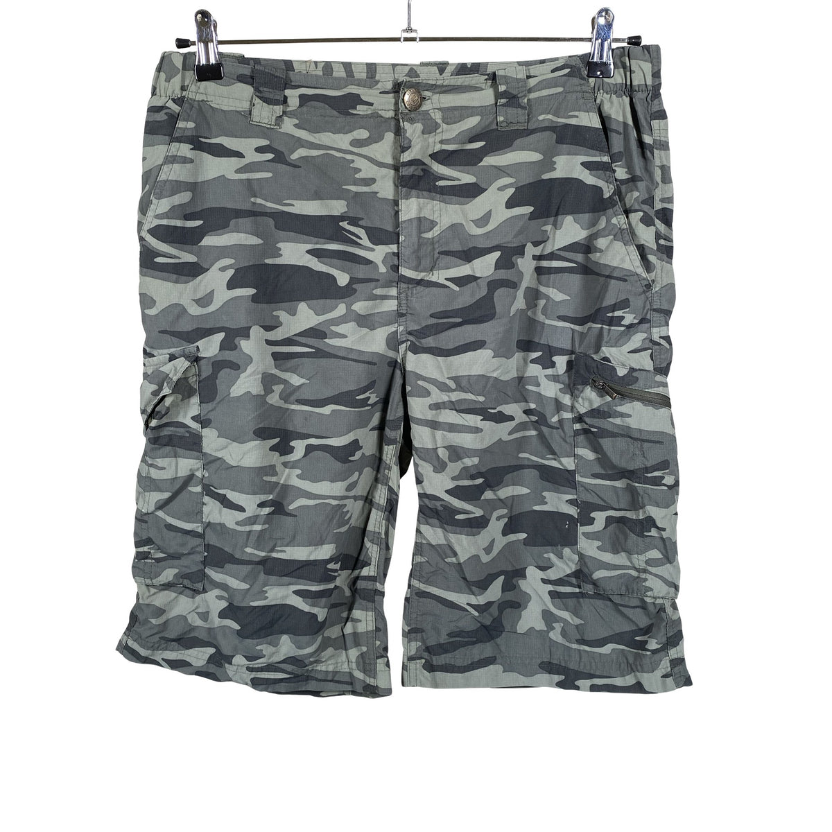 Miesten Columbia - Shortsit, koko W34 - Vihreä (1)
