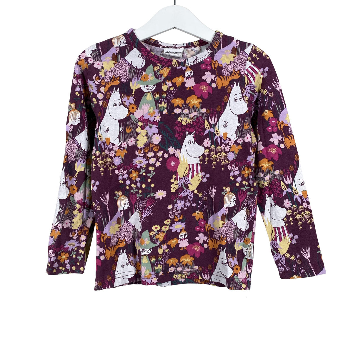 Tyttöjen Moomin by Martinex - Trikoopaita, koko 98 - 104 - Violetti (1)