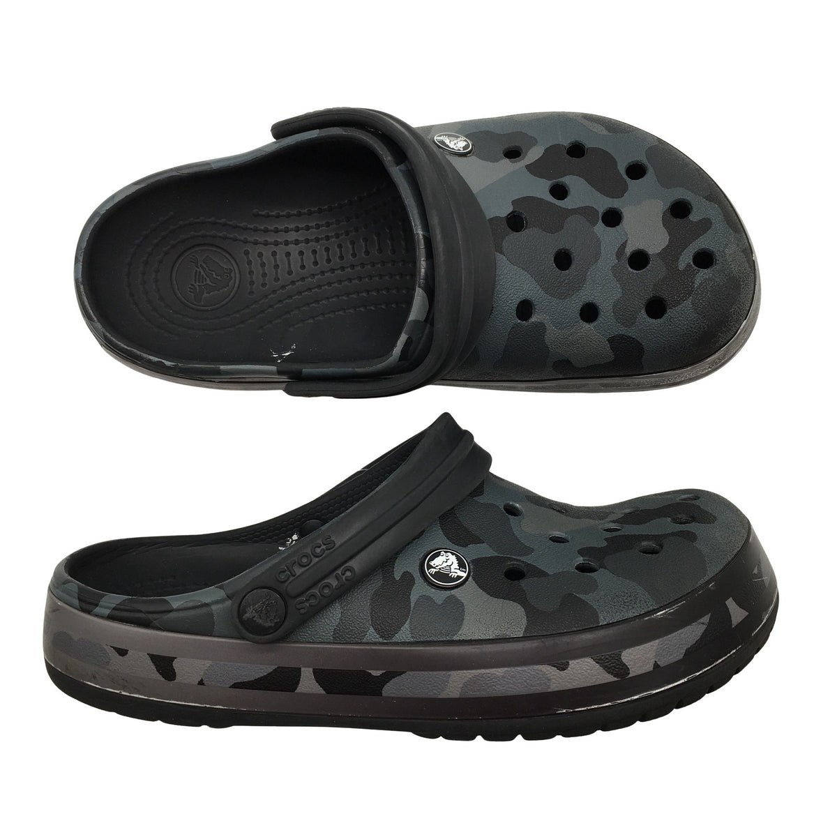 Unisex Crocs - Pistokkaat, koko 39 - Harmaa (1)