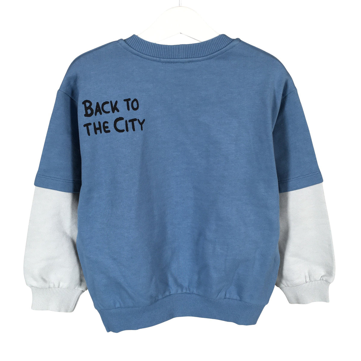 Unisex Benetton - Collegepaita, koko 104 - 110 - Vaaleansininen (2)