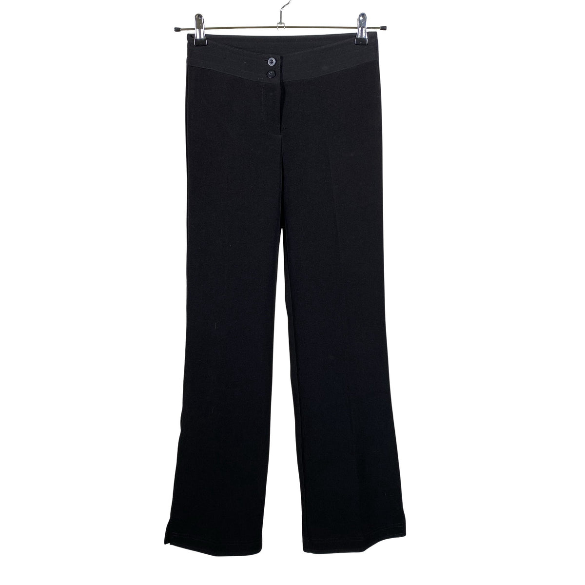 Naisten Trendy Look - Kangashousut, koko 34 - Musta (1)