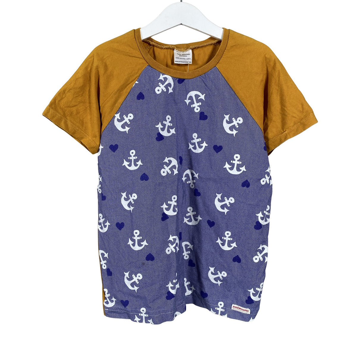 Unisex Punainen Norsu - T-paita, koko 128 - 134 - Ruskea (1)