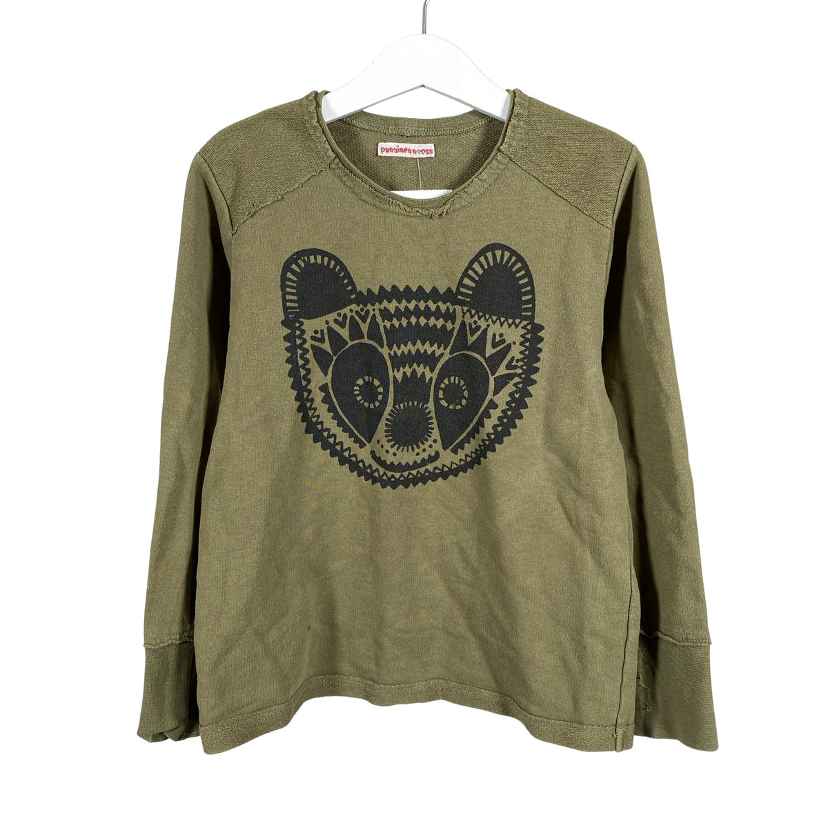 Unisex Punainen Norsu - Collegepaita, koko 116 - 122 - Vihreä (1)
