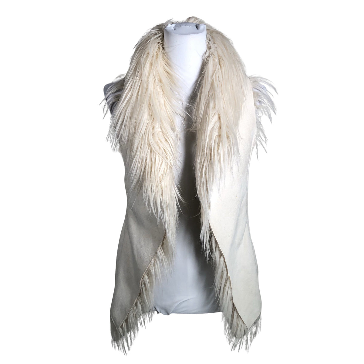 Naisten Esprit - Liivi, koko 38 - Beige (1)