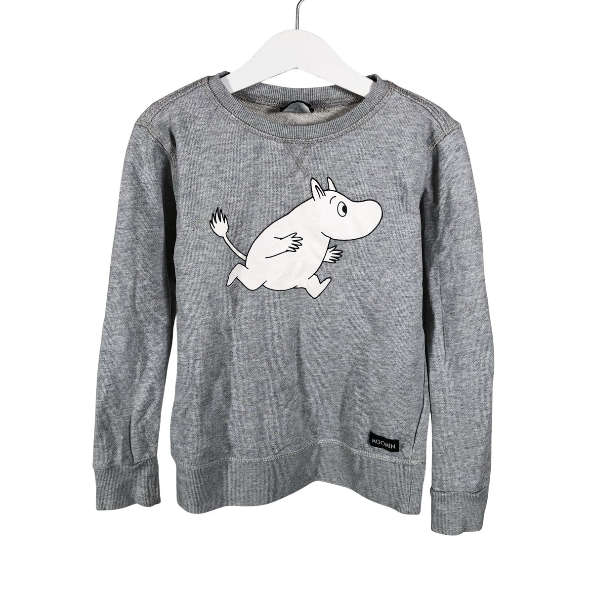 Unisex Lindex - Collegepaita, koko 116 - 122 - Harmaa (1)