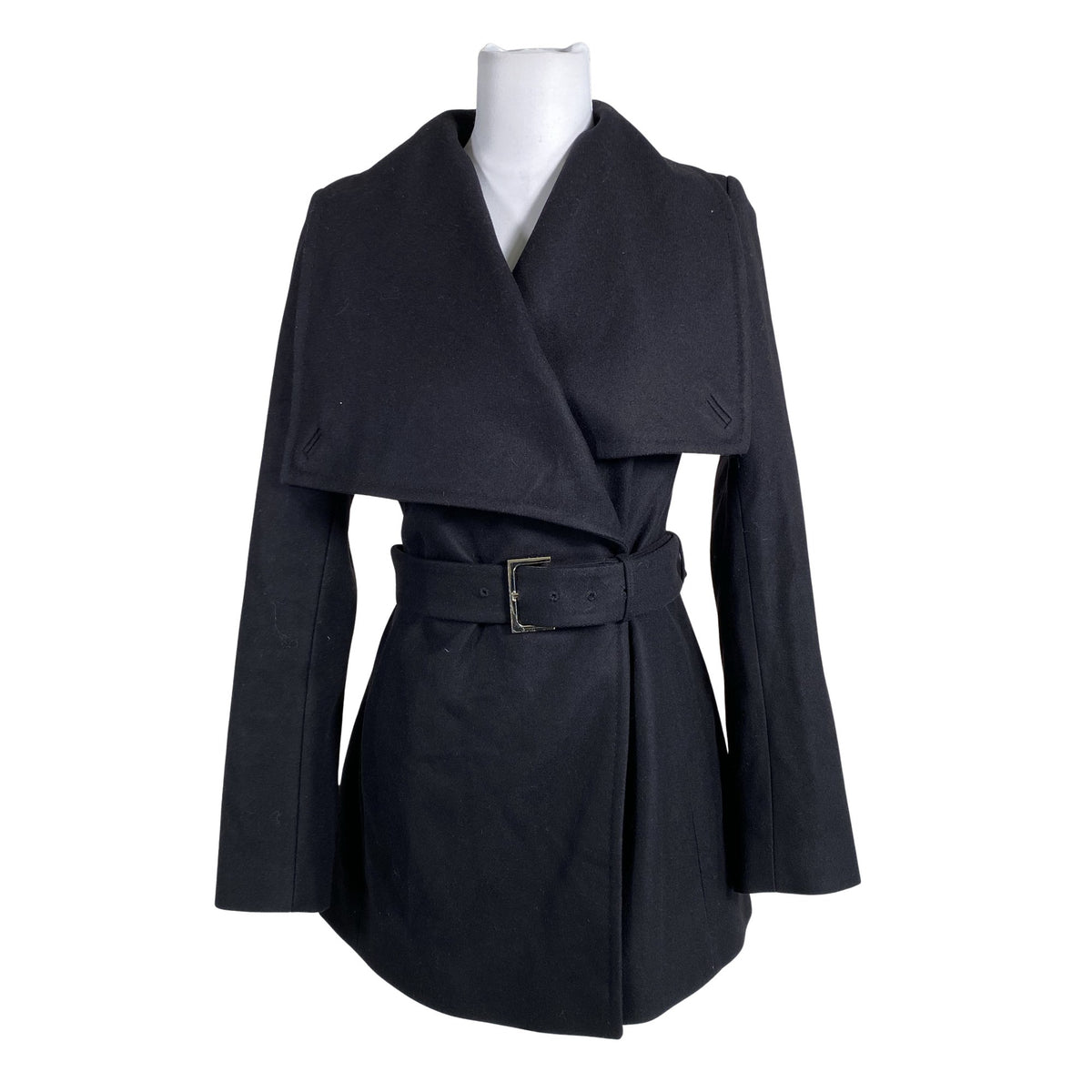 Naisten Ted Baker - Villakangastakki, koko 38 - Musta (1)