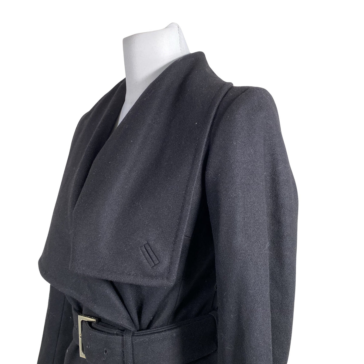 Naisten Ted Baker - Villakangastakki, koko 38 - Musta (2)