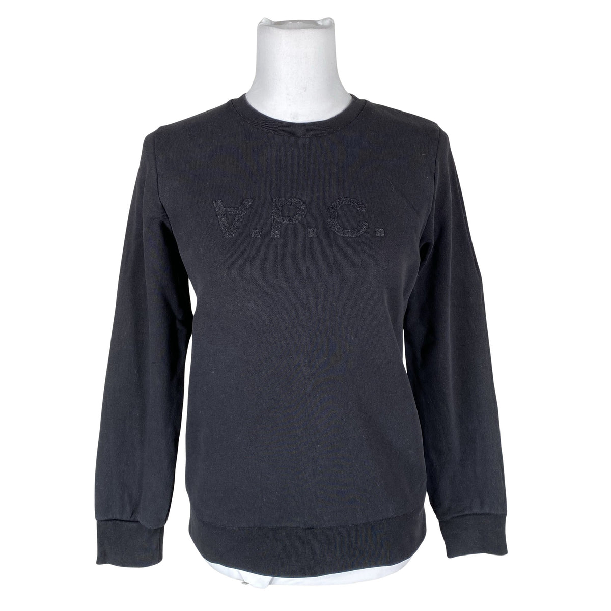 Naisten A.P.C. - Collegepaita, koko 38 - Musta (1)