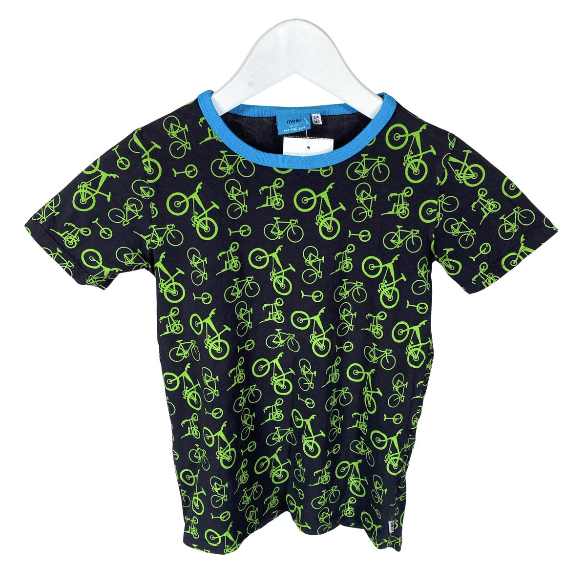 Unisex me&i - T-paita, koko 128 - 134 - Musta (1)