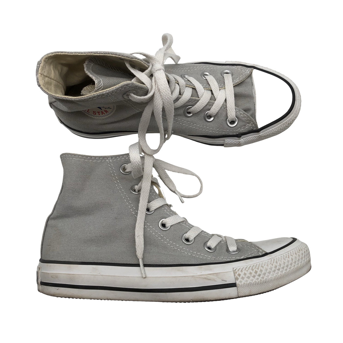 Naisten Converse - Tennarit, koko 37 - Harmaa (1)
