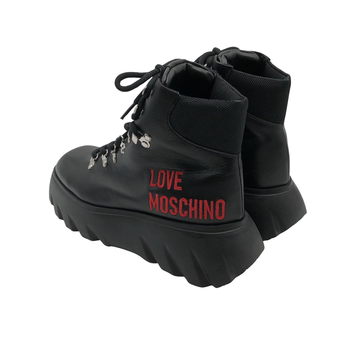 Naisten Love Moschino - Nilkkurit, koko 38 - Musta (2)