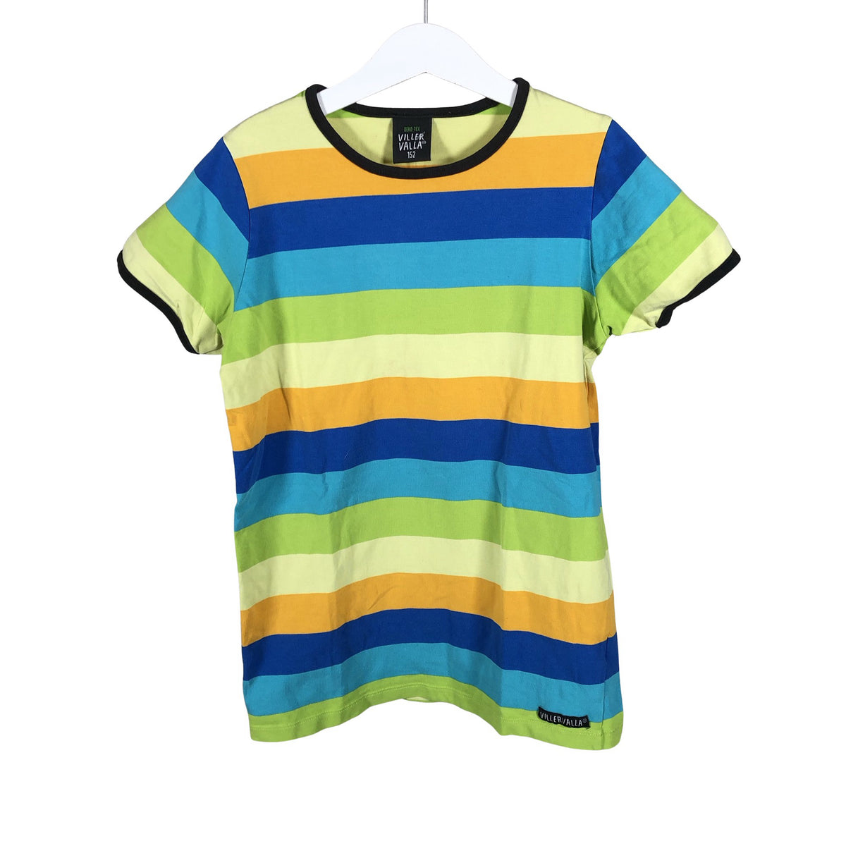 Unisex Villervalla - T-paita, koko 146 - 152 - Sininen (1)