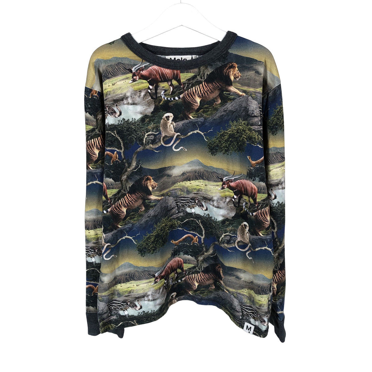 Unisex Molo Kids - Trikoopaita, koko 146 - 152 - Vihreä (1)