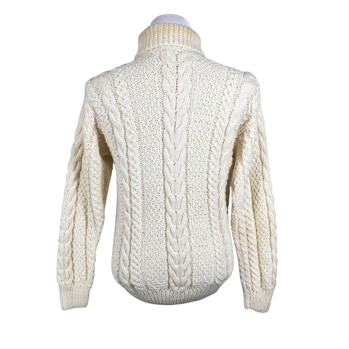 Miesten Handmade - Neulepaita, koko L - Luonnonvalkoinen (3)