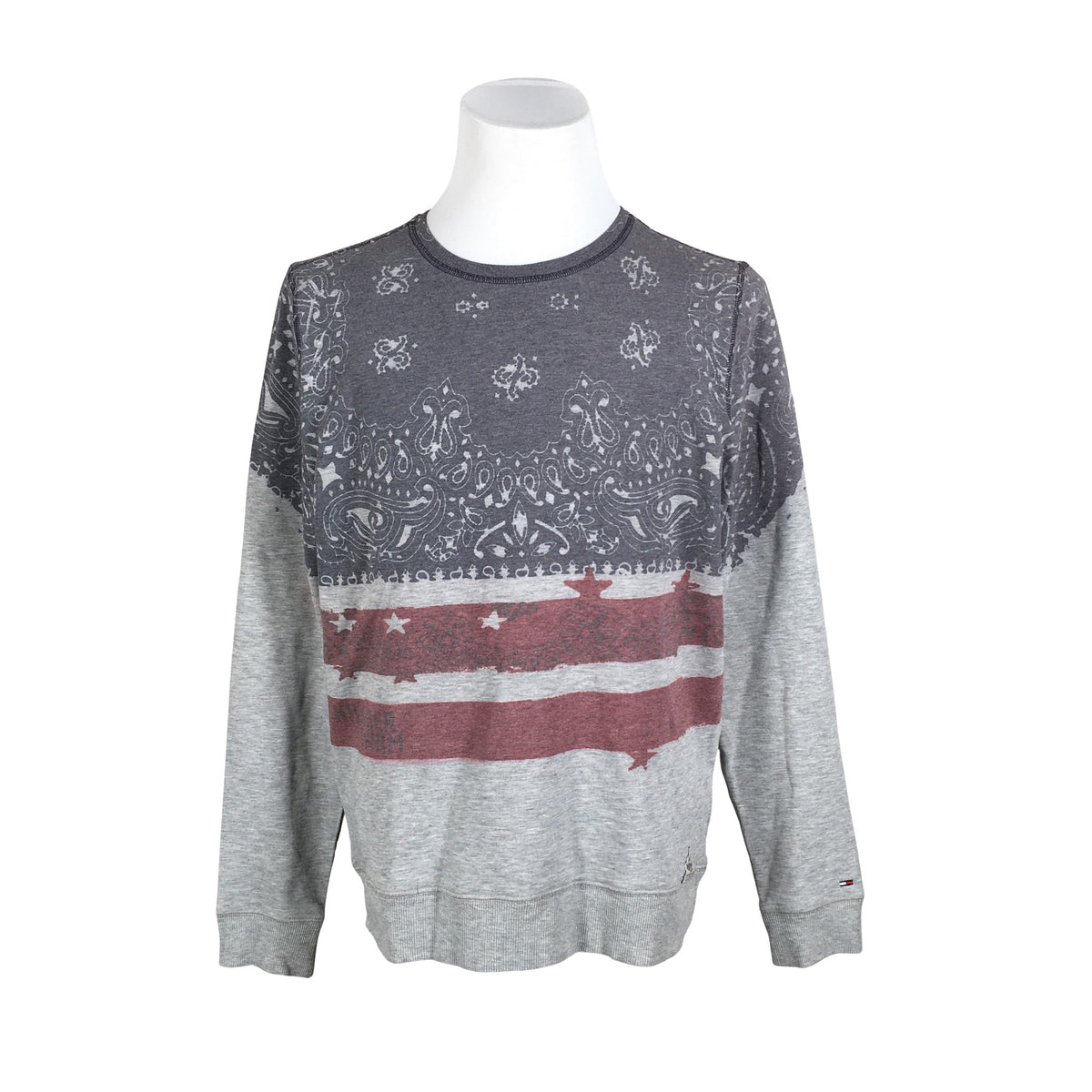 Miesten Tommy Hilfiger - Collegepaita, koko XL - Harmaa (1)