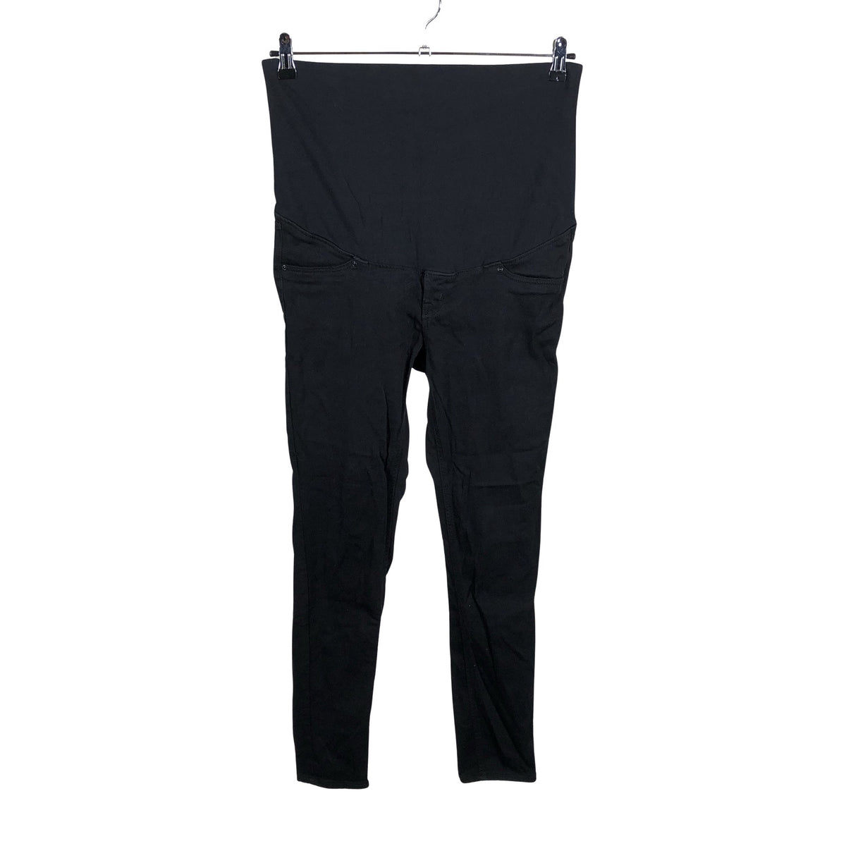 Naisten H&M Mama - Farkut, koko 38 - Musta (1)