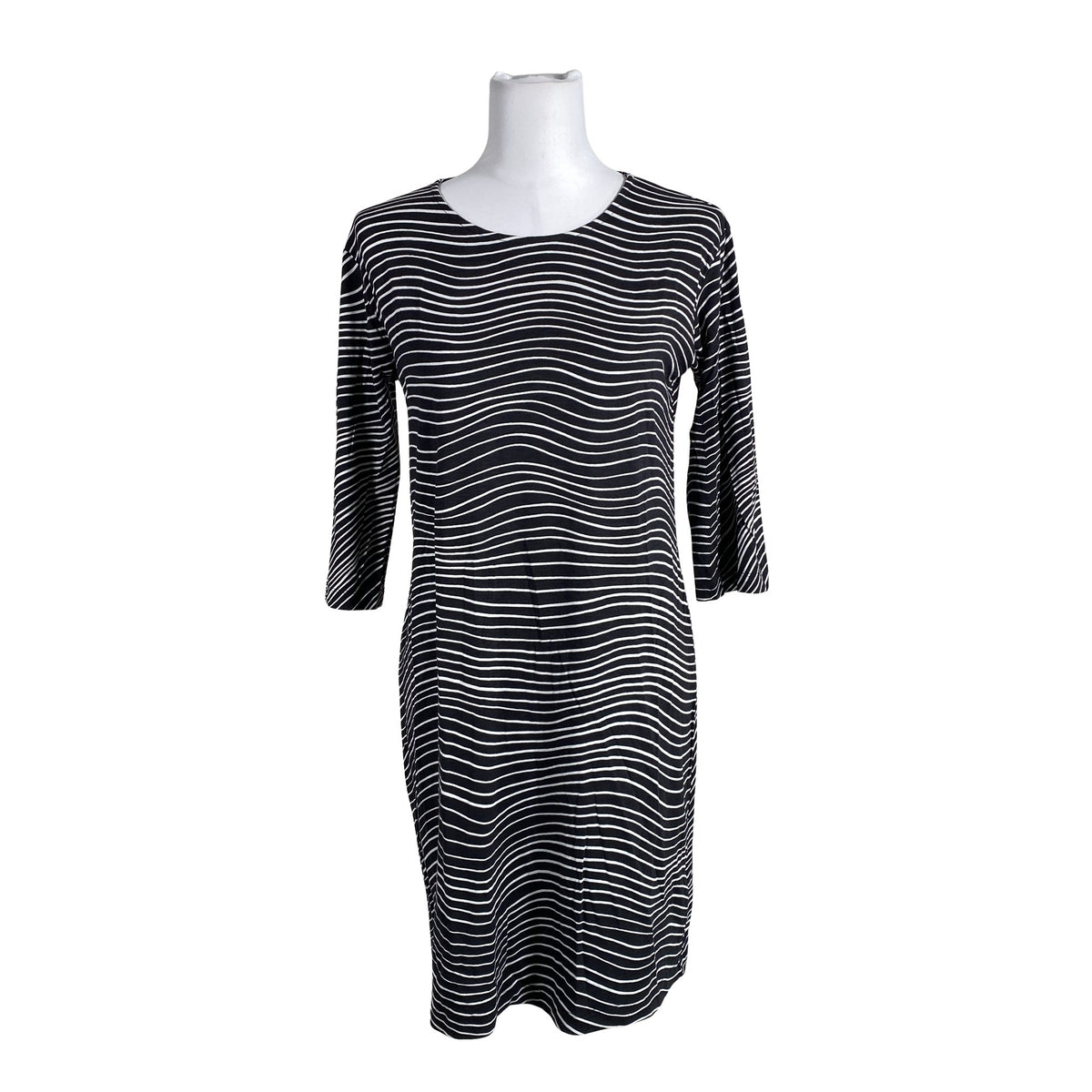 Naisten Marimekko - Trikoomekko, koko 38 - Musta (1)