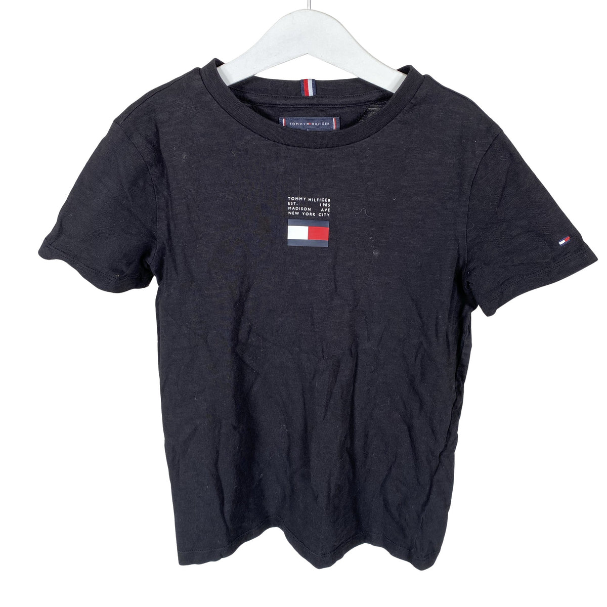 Unisex Tommy Hilfiger - T-paita, koko 134 - 140 - Musta (1)