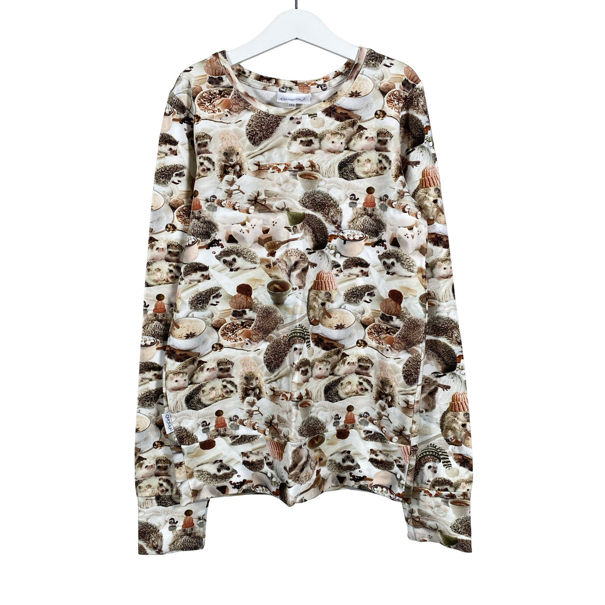 Tyttöjen Gugguu - Trikoopaita, koko 146 - 152 - Beige (1)