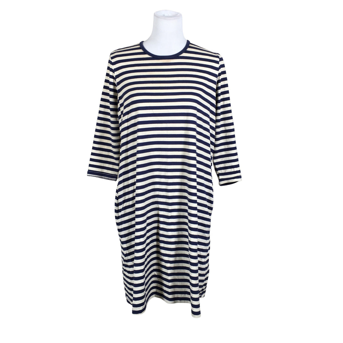Naisten Marimekko - Trikoomekko, koko 36 - Sininen (1)