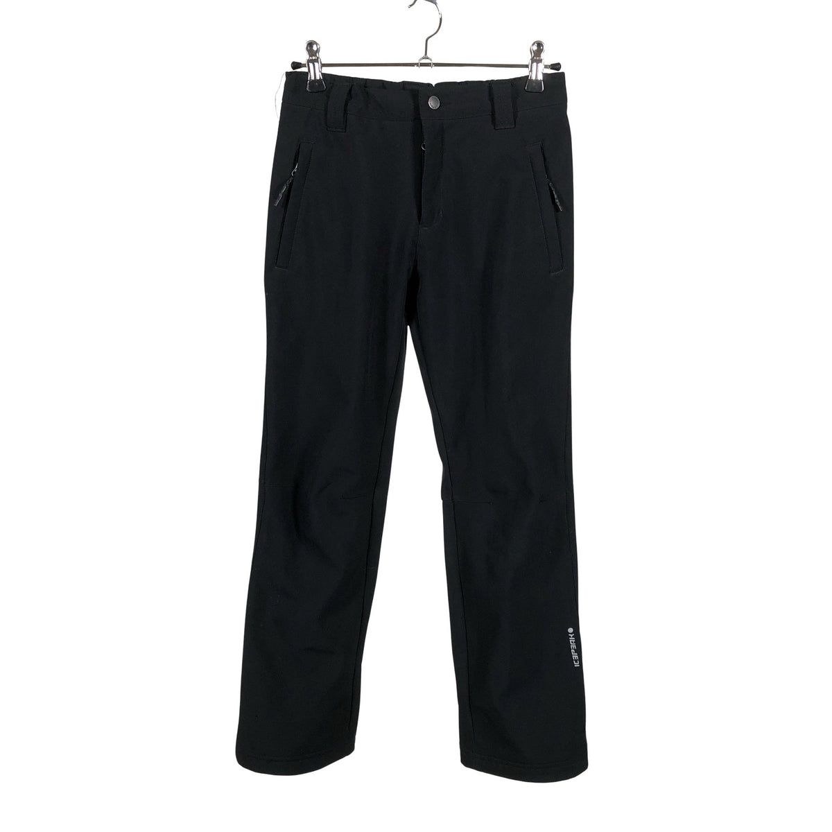 Unisex Icepeak - Softshell-housut, koko 134 - 140 - Musta (1)