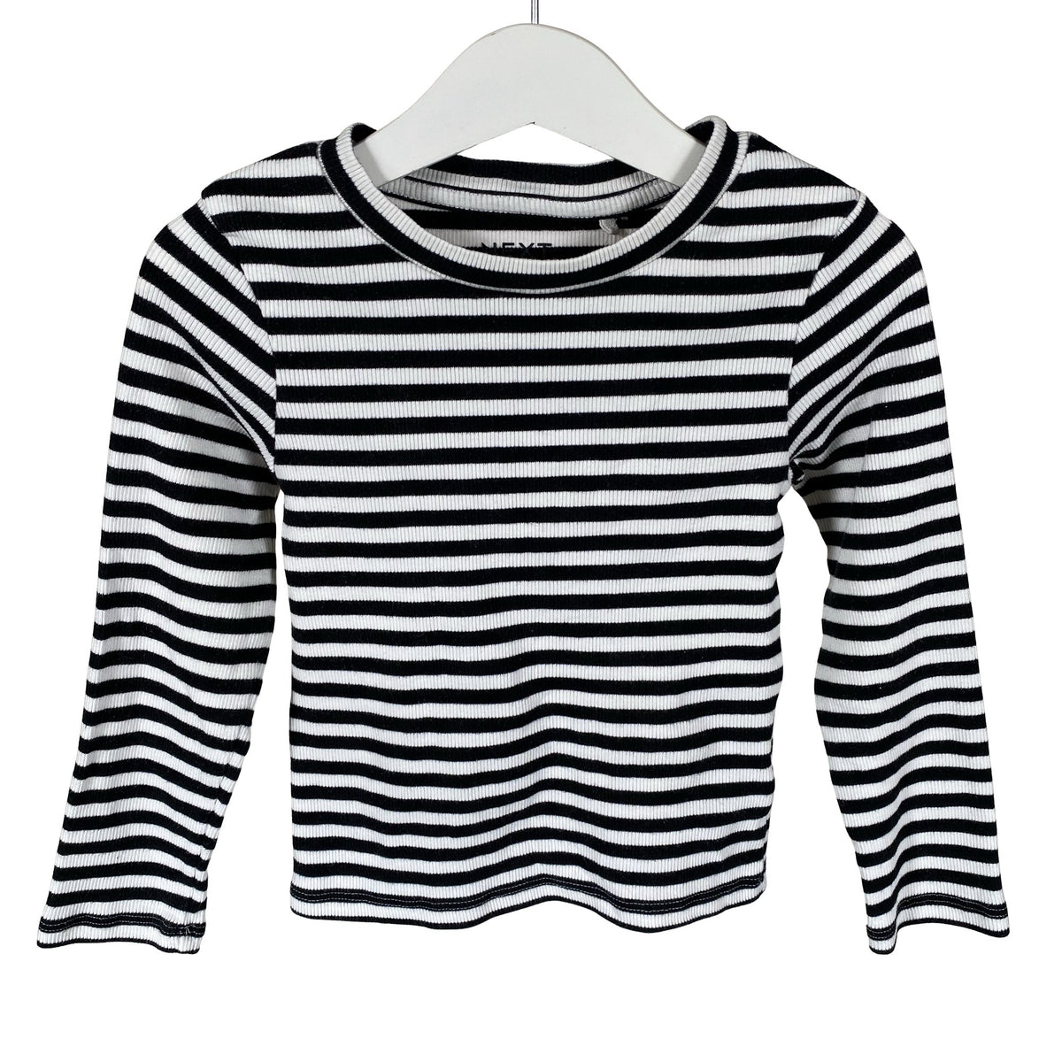 Unisex Next - Trikoopaita, koko 104 - 110 - Musta (1)