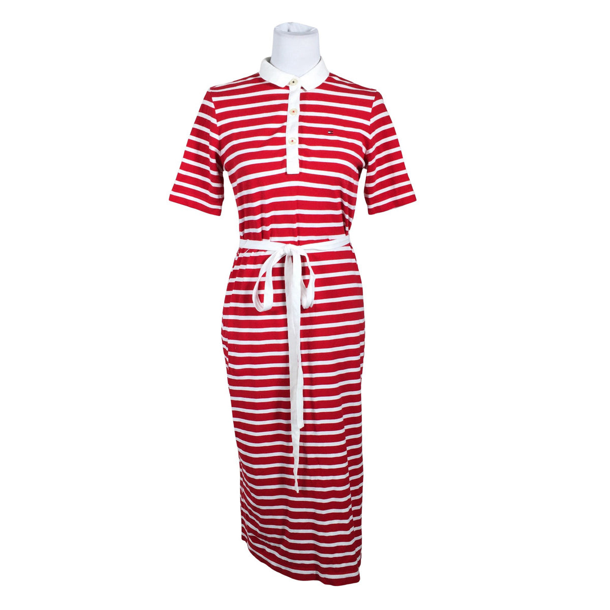 Naisten Tommy Hilfiger - Trikoomekko, koko 40 - Punainen (1)