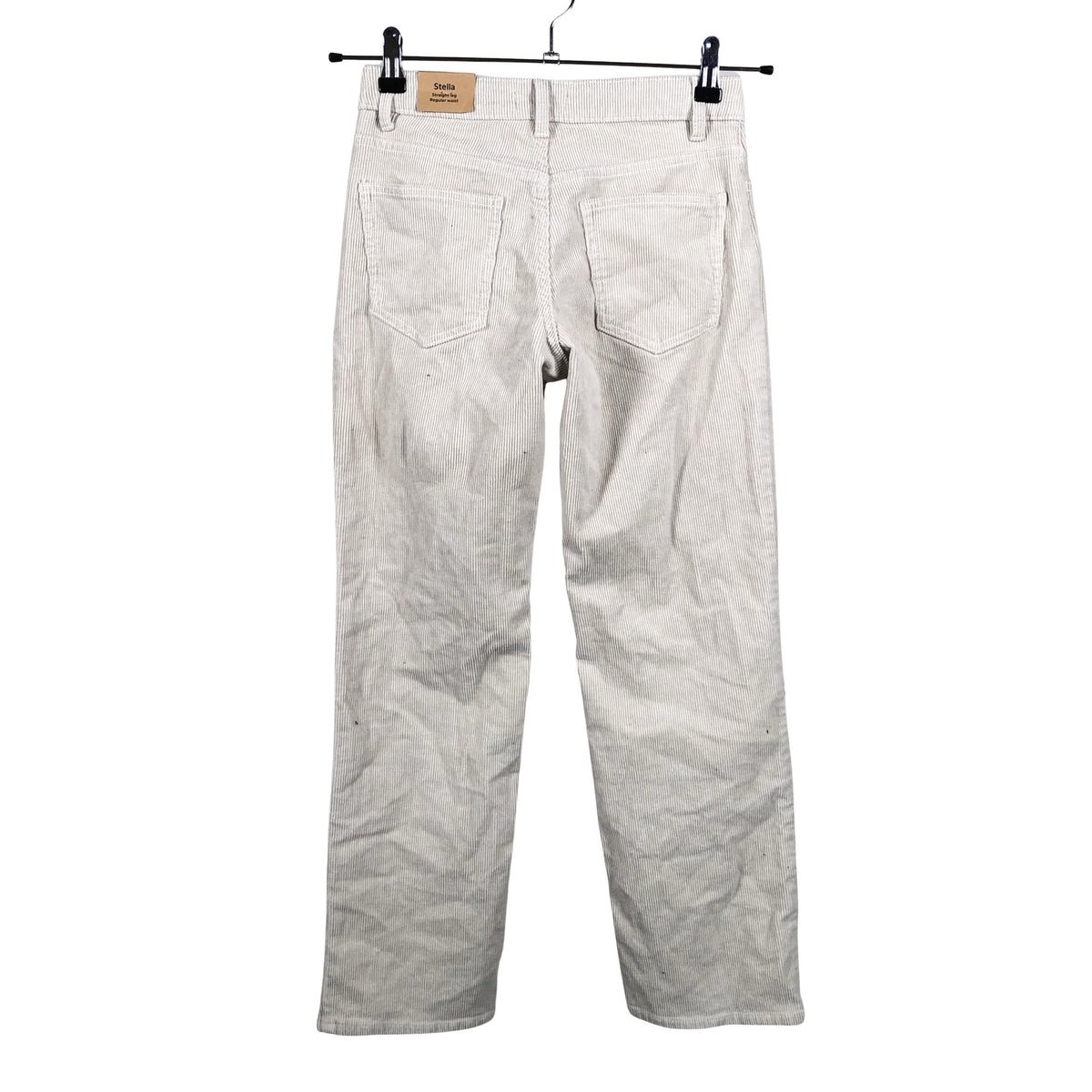 Tyttöjen Lindex - Samettihousut, koko 146 - 152 - Beige (2)